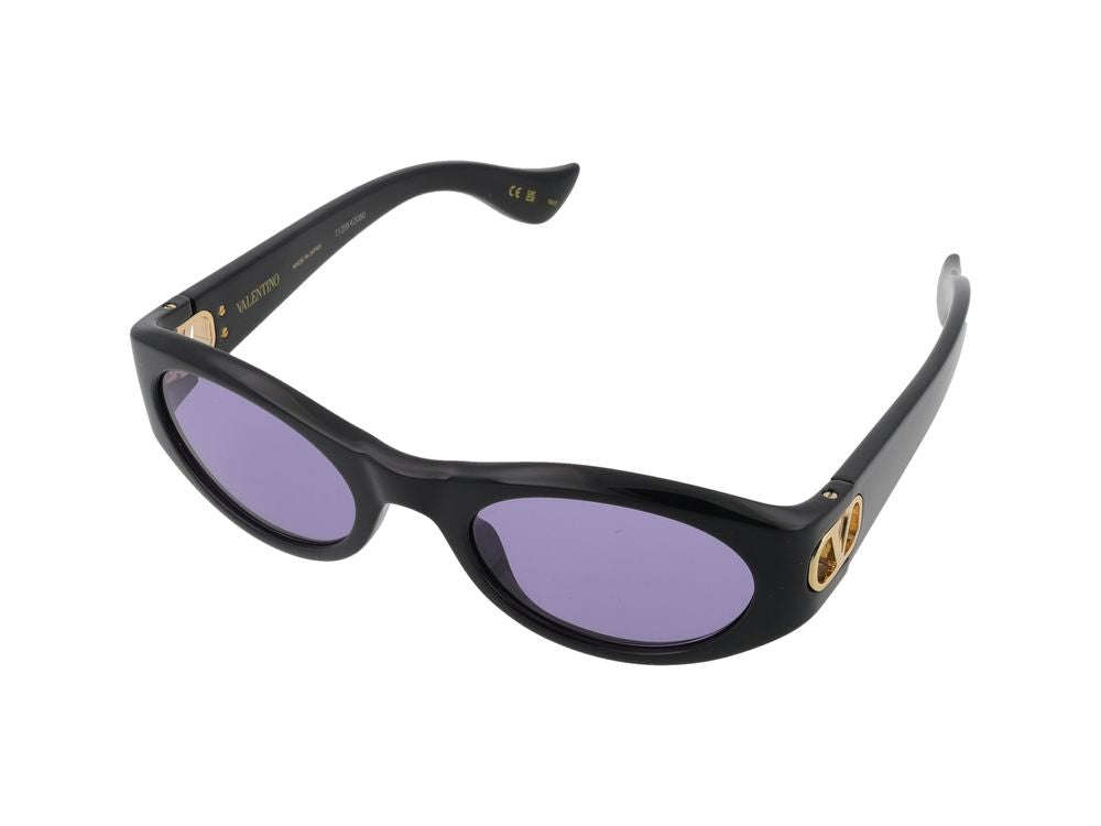 Valentino VG0015S Bio-Injected Frame Sunglasses — Black, view 2