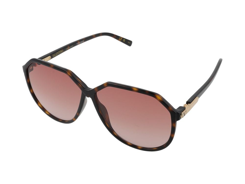 Valentino VG0026S Tortoiseshell Sunglasses — Brown, view 2