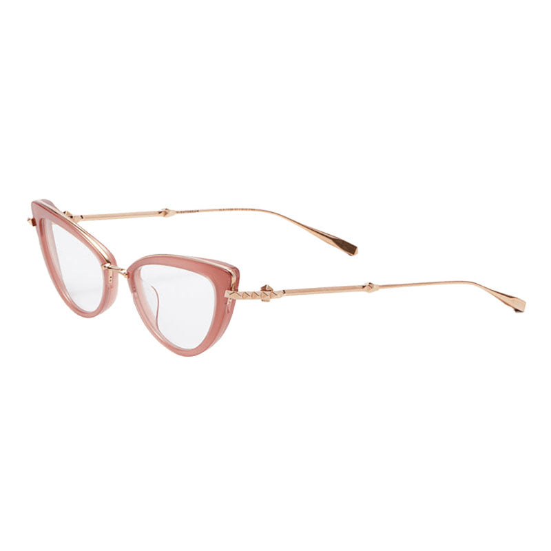 Valentino VLX-123B Cat-Eye Full Rim Eyeglasses — Pink, view 2