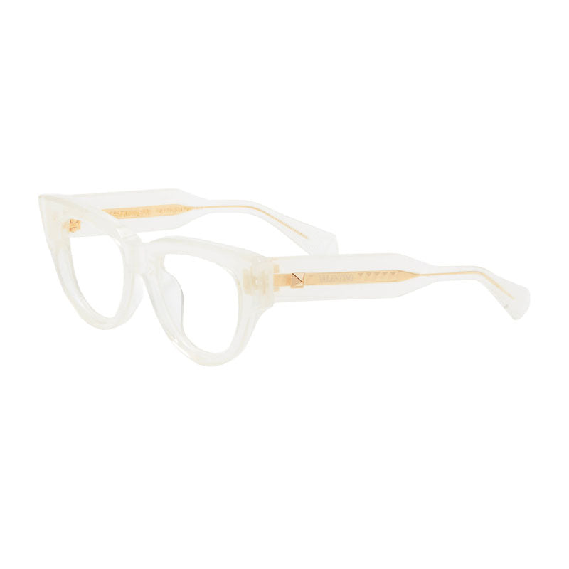 Valentino VLX-125A Acetate Frame Eyeglasses — White by Valentino