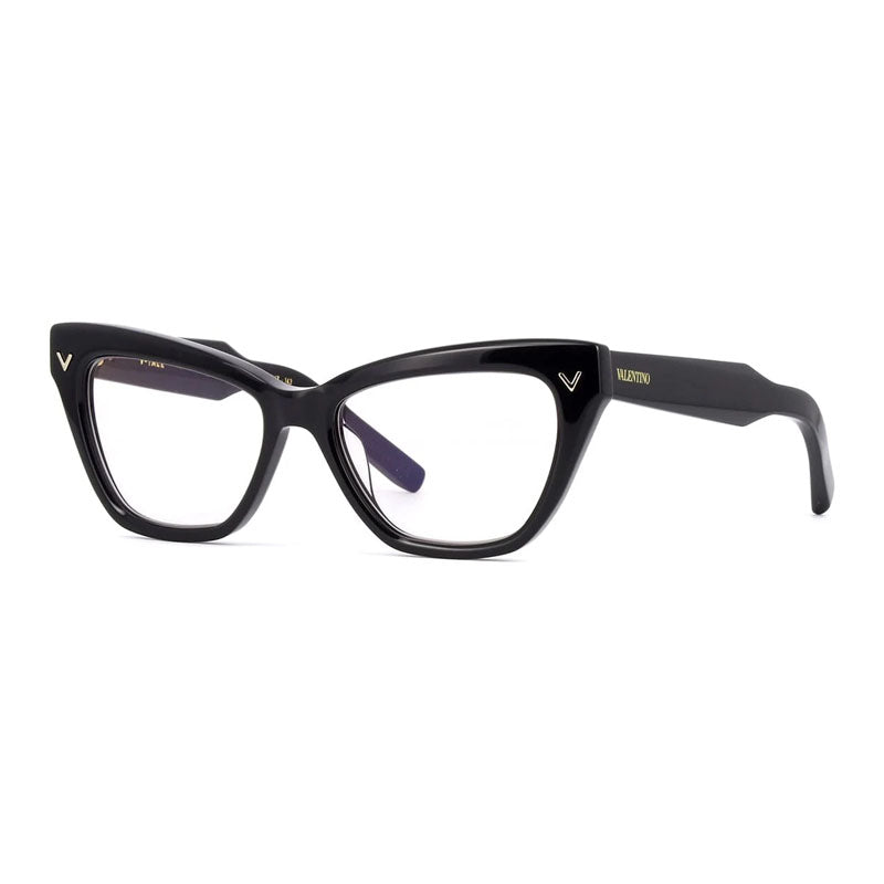 Valentino VLX-140A Cat-eye Acetate Eyeglasses — Black, view 2