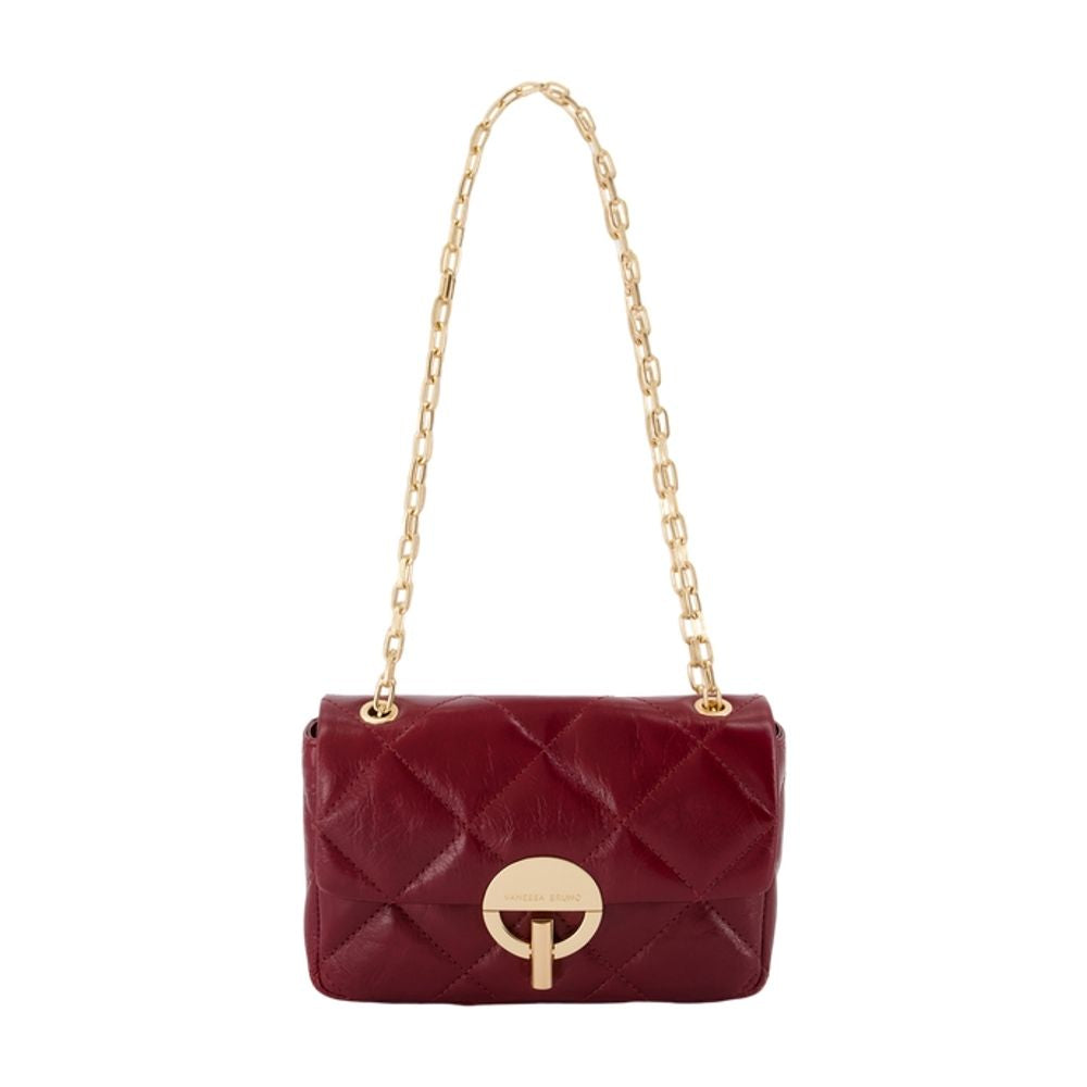 Vanessa Bruno Moon Moyen Crossbody Bag — Red by Vanessa Bruno