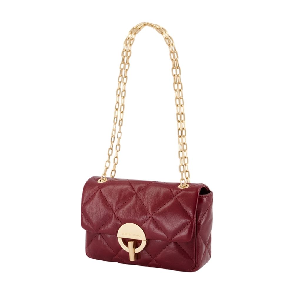 Vanessa Bruno Moon Moyen Crossbody Bag — Red, view 2