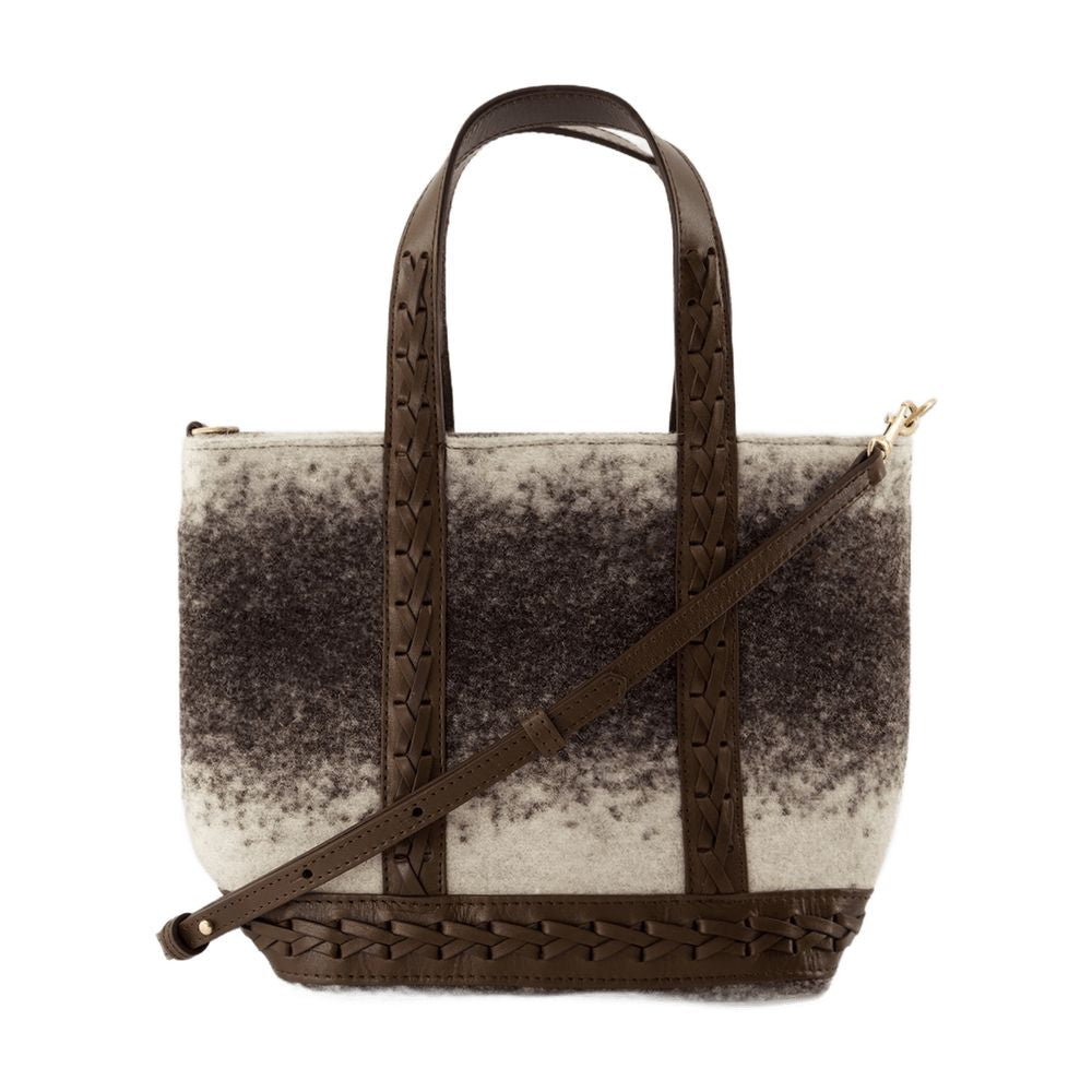 Vanessa Bruno Wool Ombré Tote Bag — Brown by Vanessa Bruno