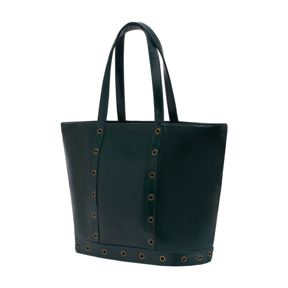 Vanessa Bruno M Zippe Tote Bag — Green, view 2