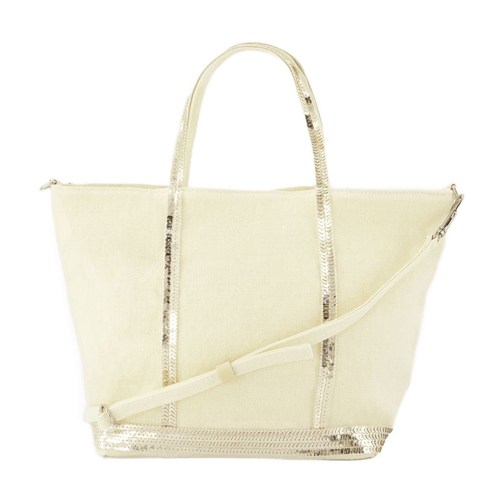 Vanessa Bruno Linen Tote Bag — Yellow by Vanessa Bruno