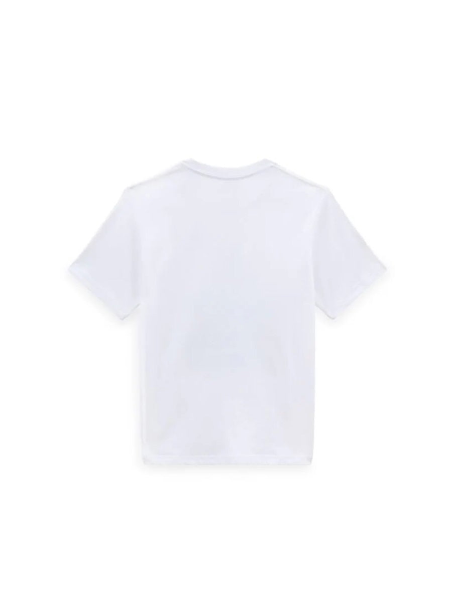 Vans Reflective Checkerboard Flame T-Shirt — White, view 2