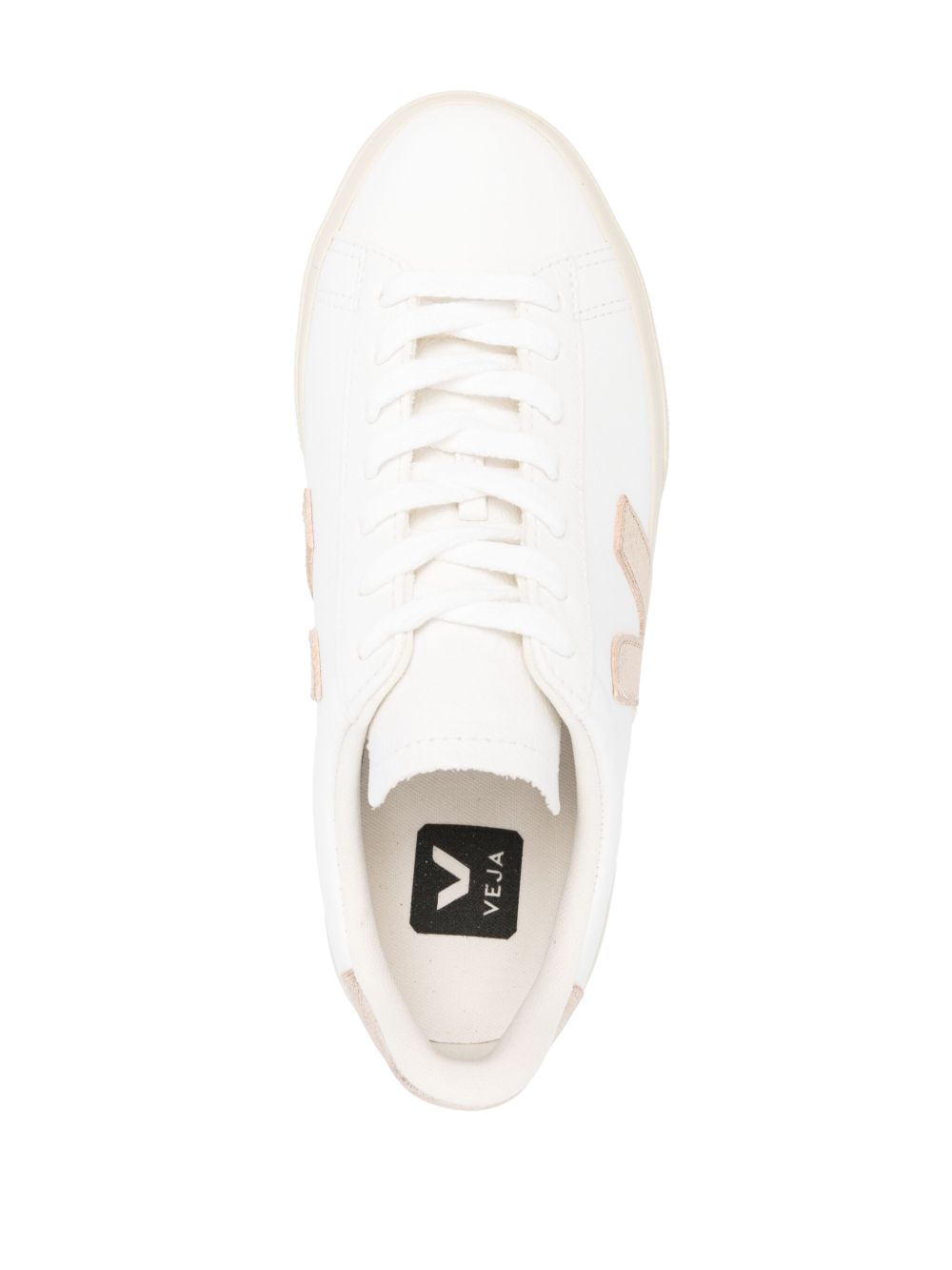 Veja Campo Sneaker — White, view 4