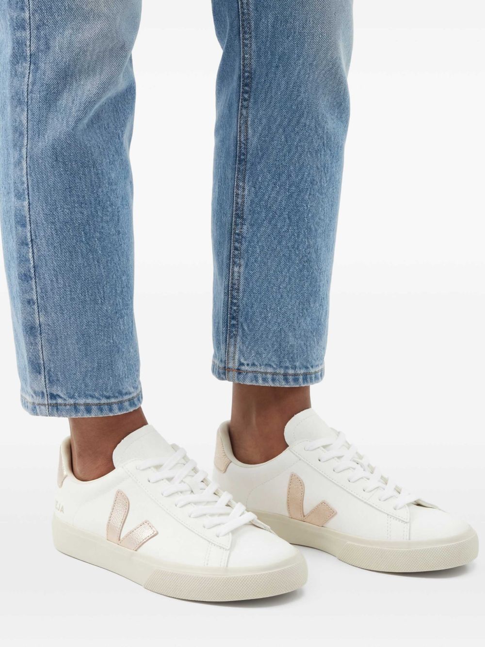Veja Campo Sneaker — White, view 5
