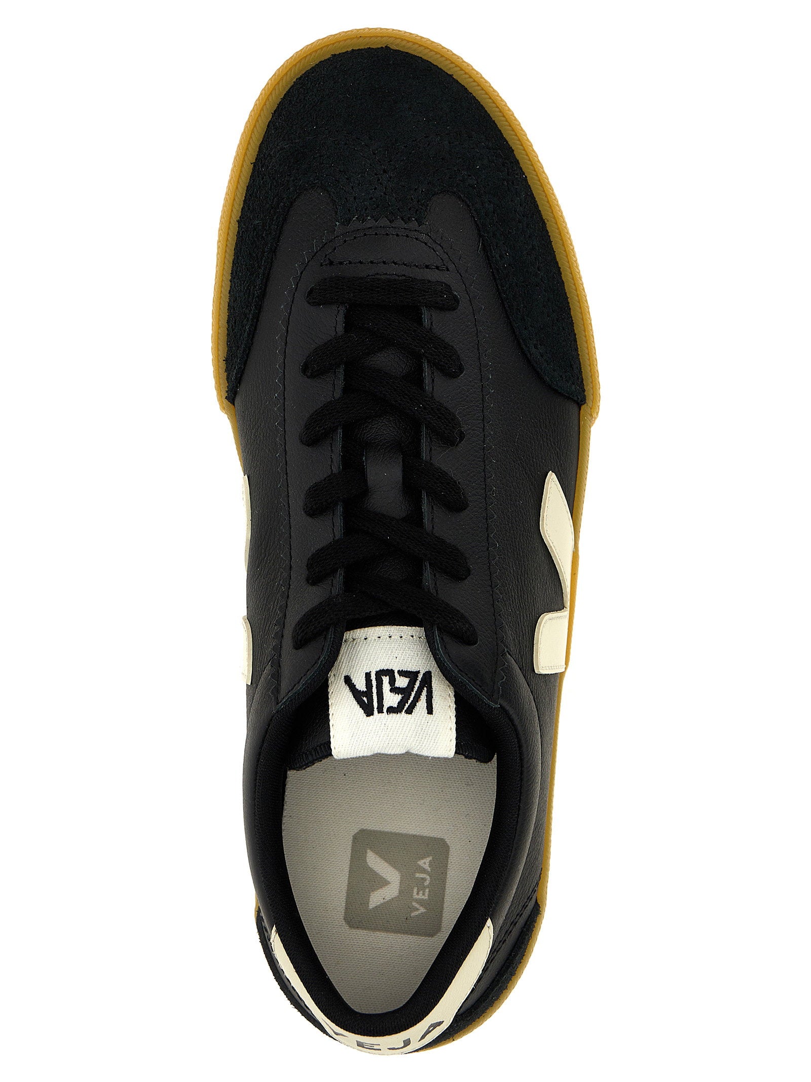 Veja Volley Sneakers — Black, view 4