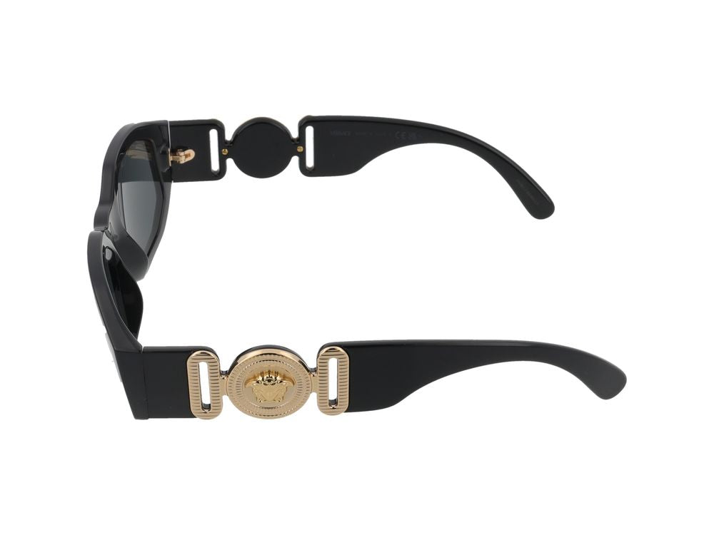 Versace 0VE4361 Nylon Fiber Sunglasses — Black, view 3