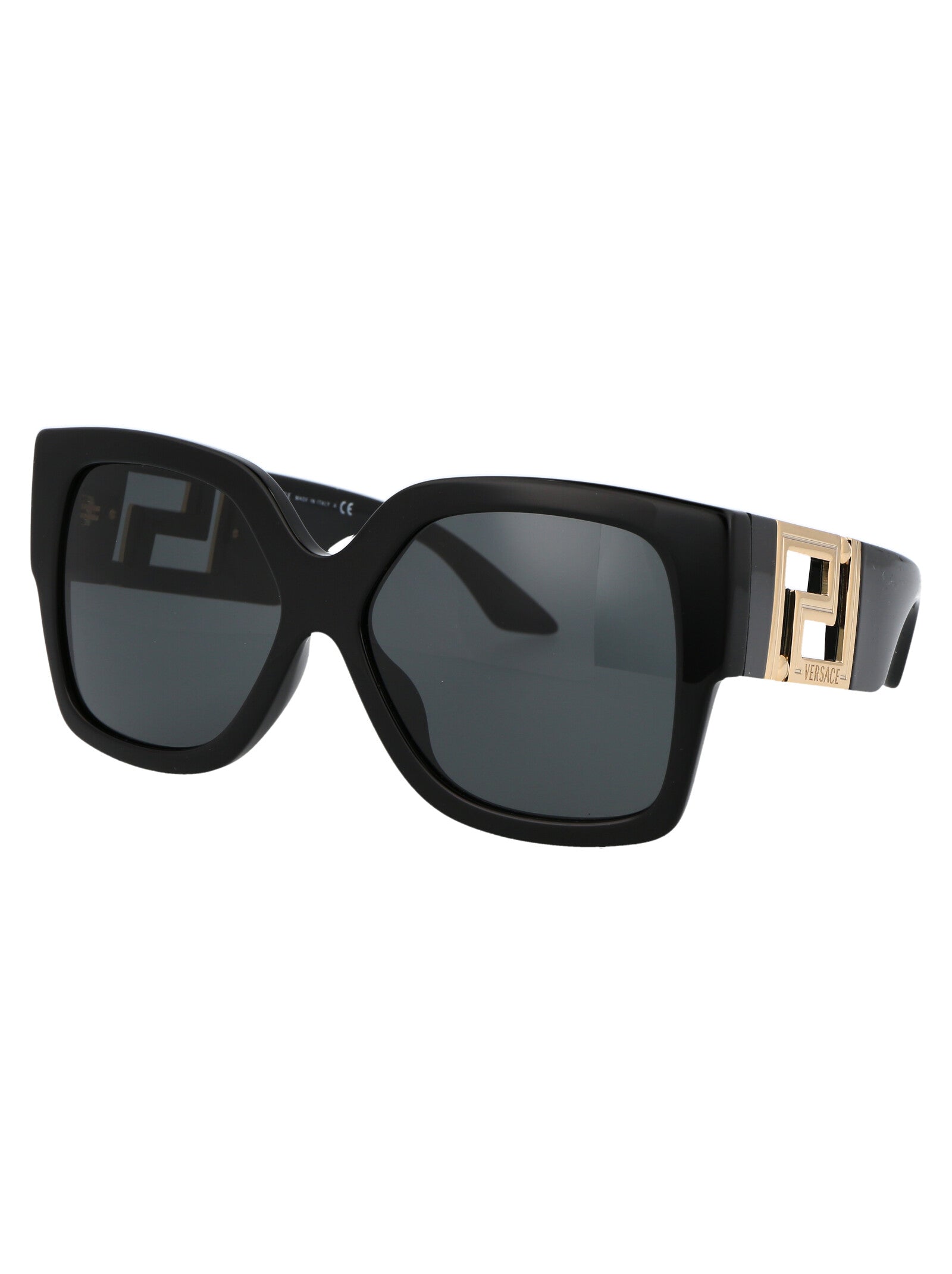 Versace 0VE4402 Black Acetate Sunglasses — Black, view 2