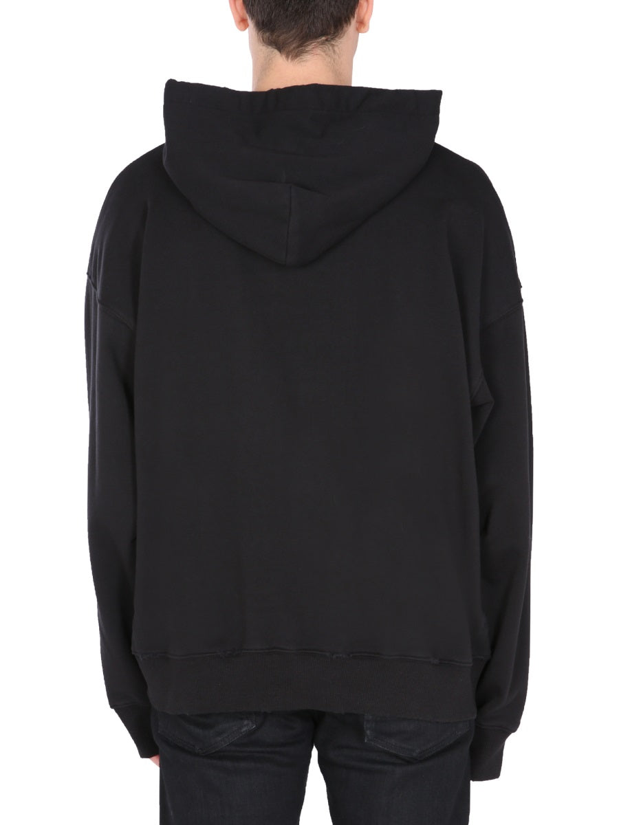 Versace Jeans Couture Rock Logo Sweatshirt — Black, view 2
