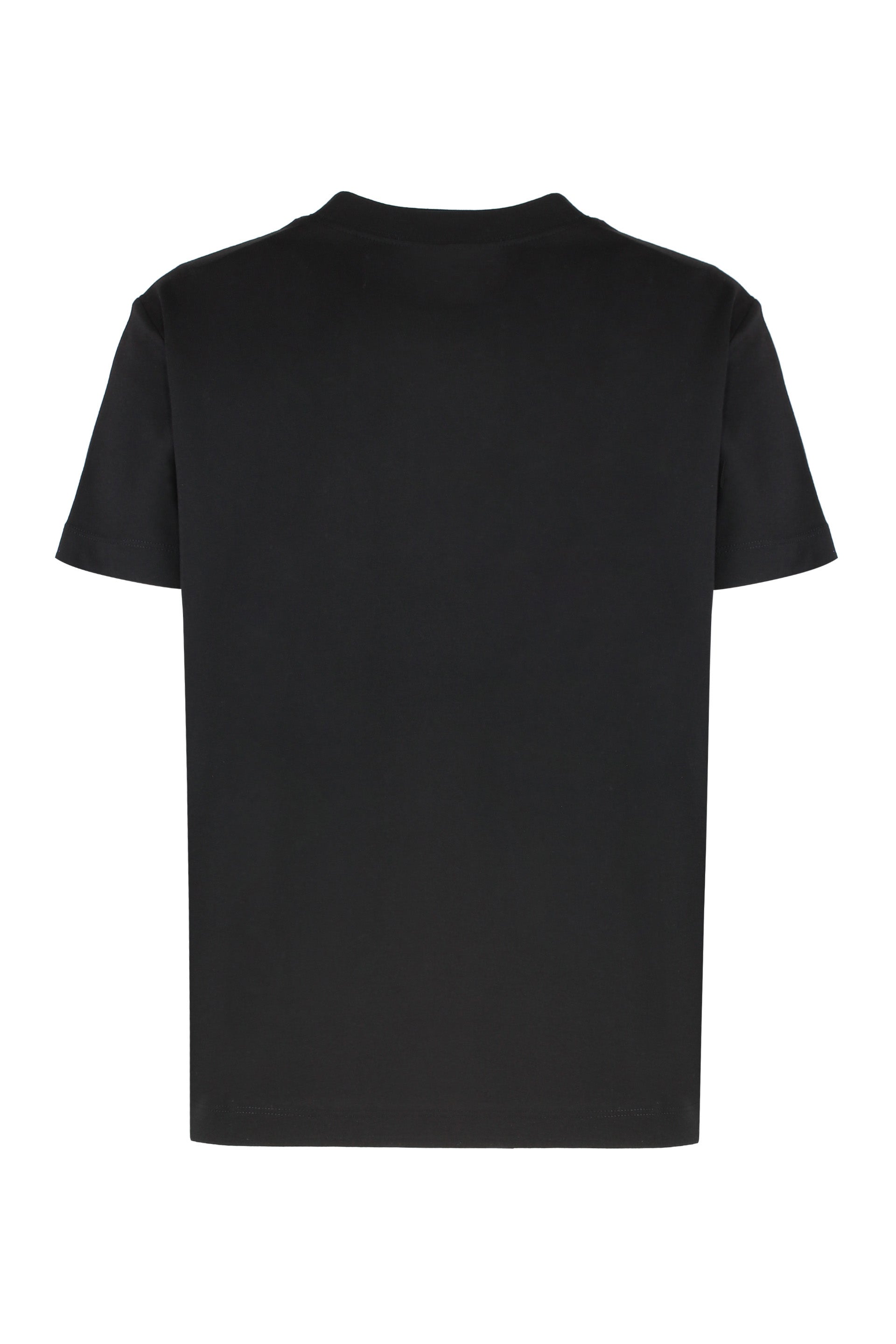 Versace Jeans Couture Graphic Tiger Logo Cotton T-shirt — Black, view 2