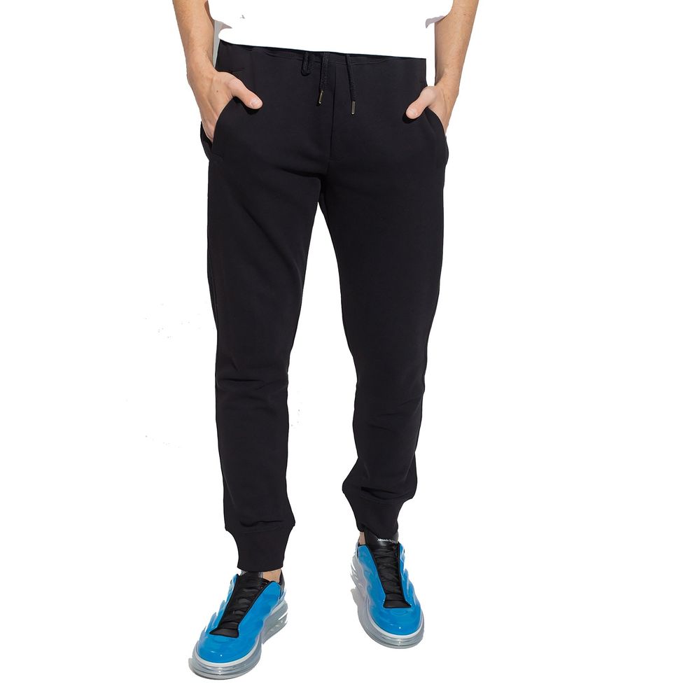 Versace Jeans Cotton Joggers — Black, view 2