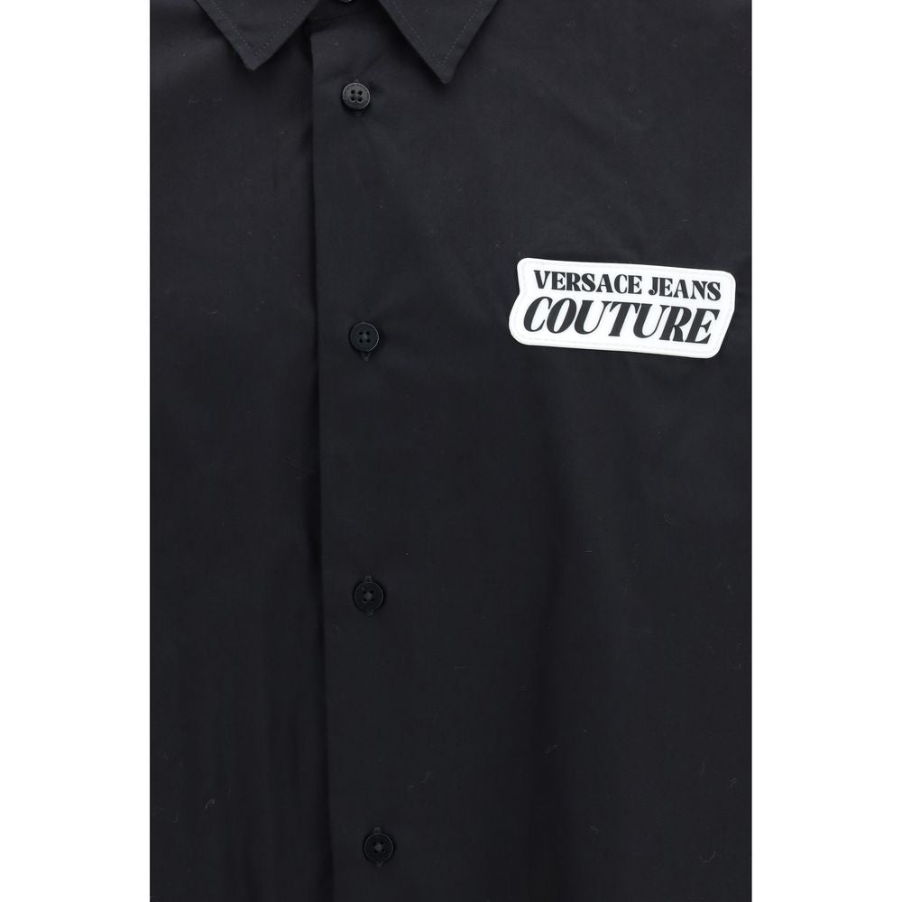 Versace Jeans Cotton Shirt — Black, view 3