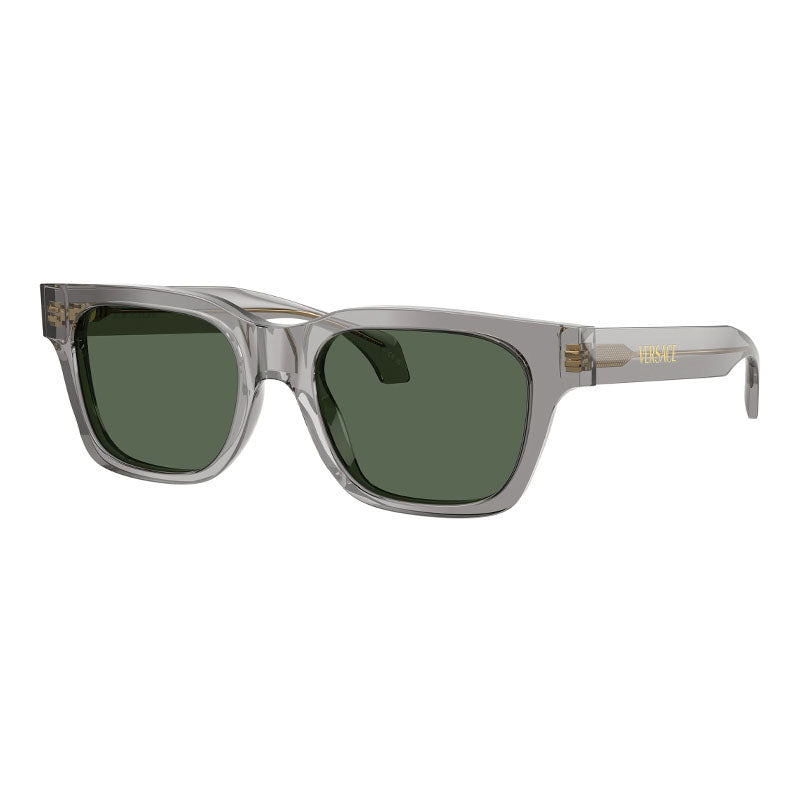 Versace Square Frame Sunglasses — Gray by Versace