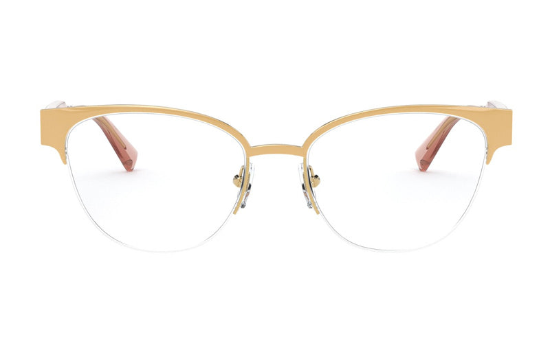 Versace VE12651463 Cat-Eye Semi Rim Eyeglasses — Gold, view 2