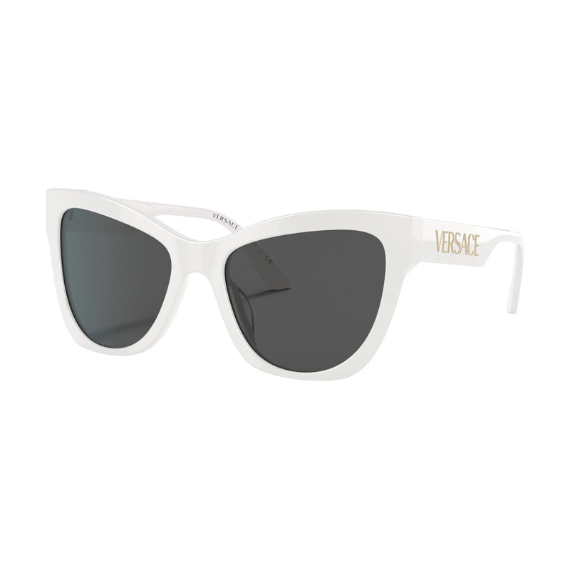 Versace VE4417U Cat-Eye Sunglasses — White by Versace