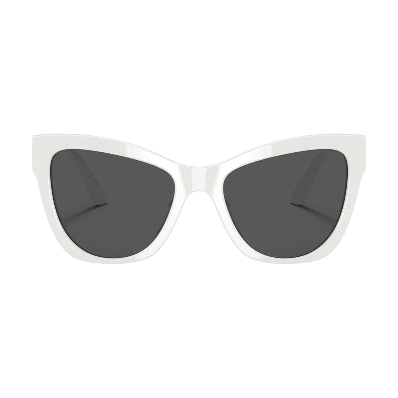 Versace VE4417U Cat-Eye Sunglasses — White, view 2