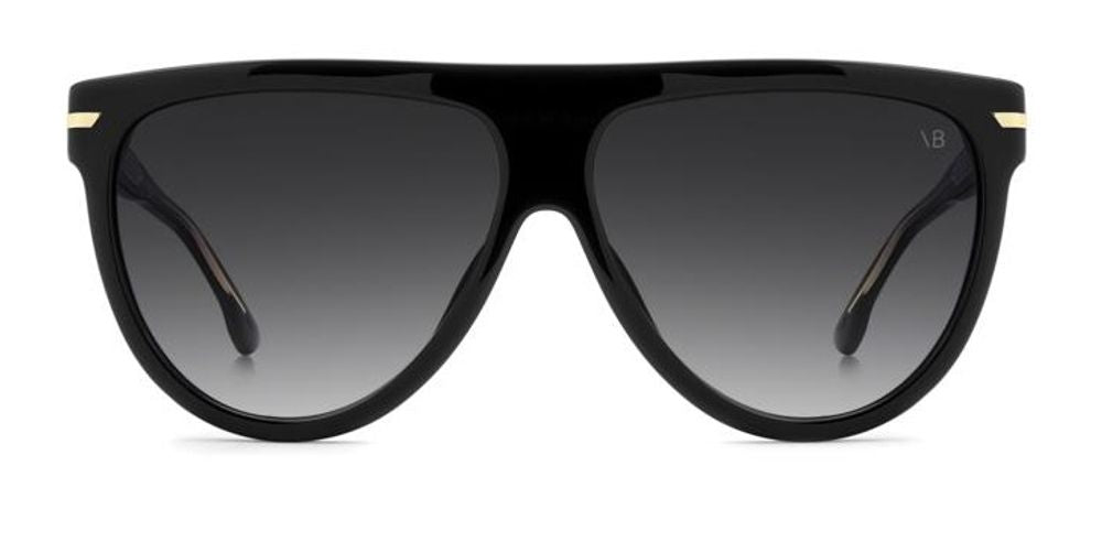 Victoria Beckham Eyewear VB1004S Gradient Lens Sunglasses — Black by Victoria Beckham Eyewear