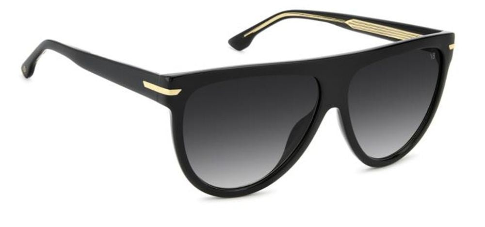 Victoria Beckham Eyewear VB1004S Gradient Lens Sunglasses — Black, view 2