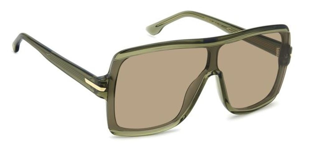 Victoria Beckham Eyewear VB7003S Sunglasses — Green, view 2