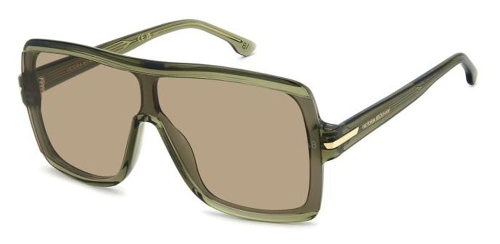 Victoria Beckham Eyewear VB7003S Sunglasses — Green, view 3