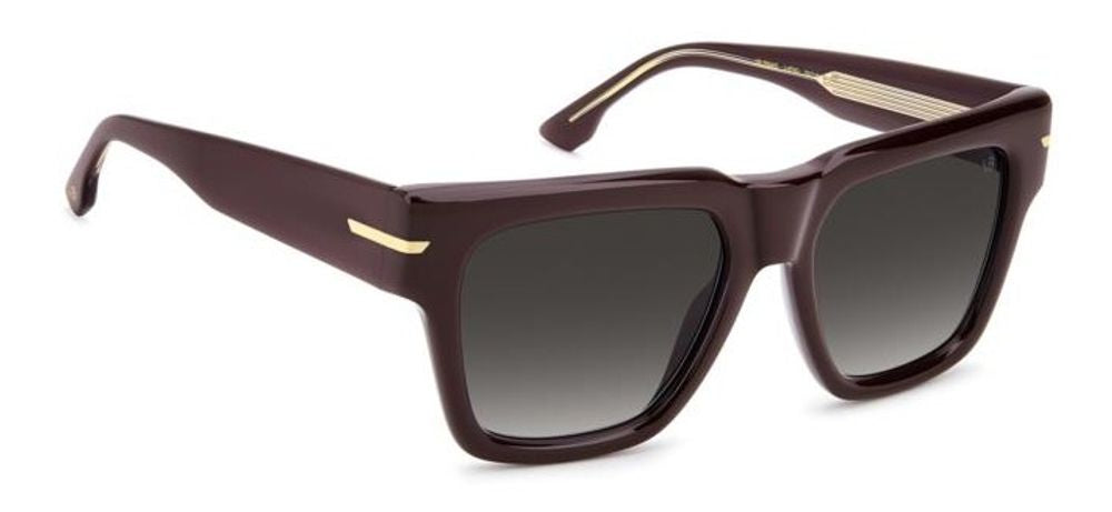 Victoria Beckham Eyewear VB7004S Sunglasses — Brown, view 2