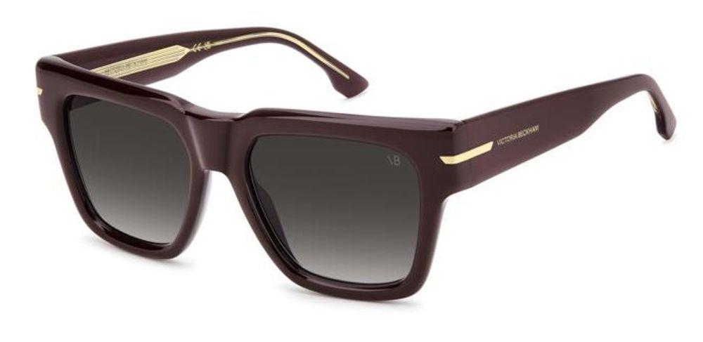 Victoria Beckham Eyewear VB7004S Sunglasses — Brown, view 3