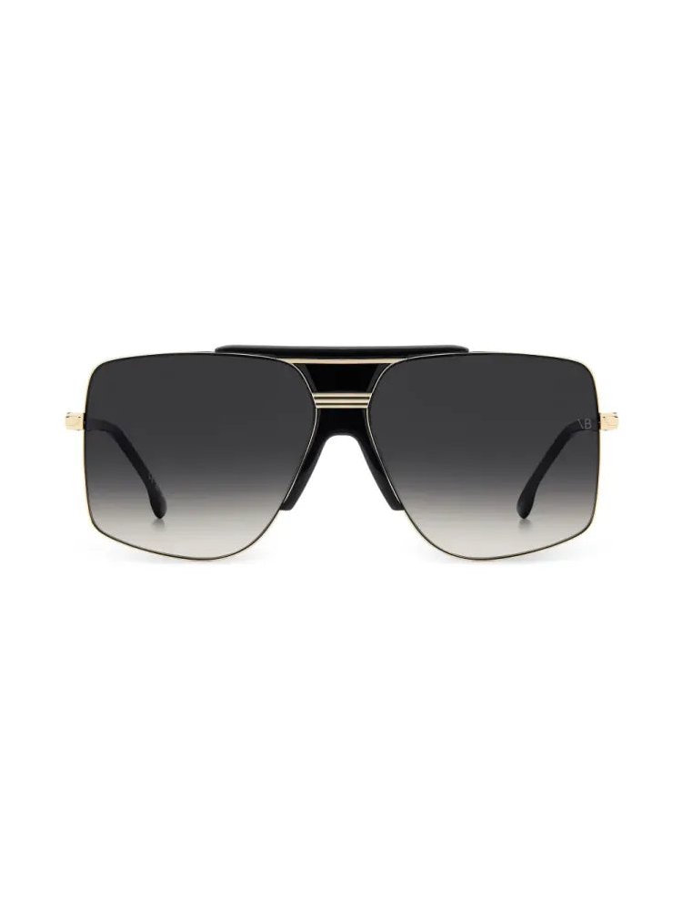Victoria Beckham Eyewear VB7006S Pilot-Frame Sunglasses — Black by Victoria Beckham Eyewear