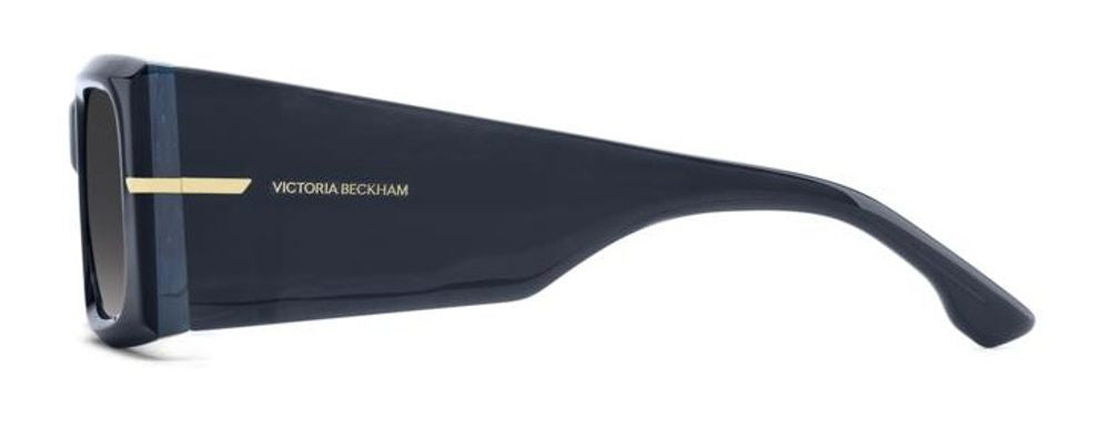 Victoria Beckham Eyewear VB7008S Sunglasses — Navy, view 3