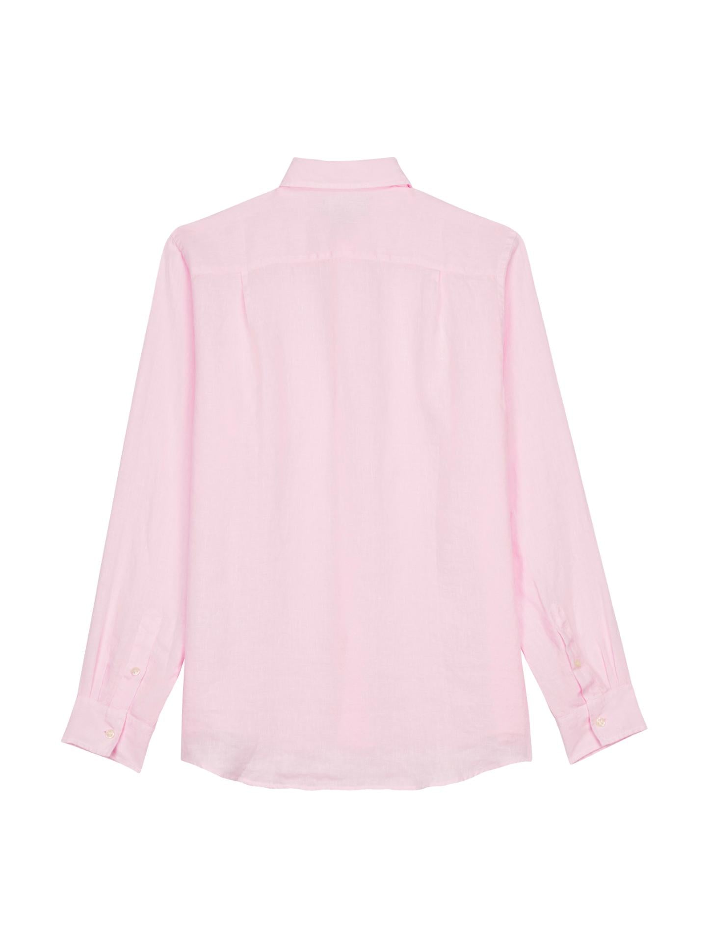 Vilebrequin Linen Shirt — Pink by Vilebrequin