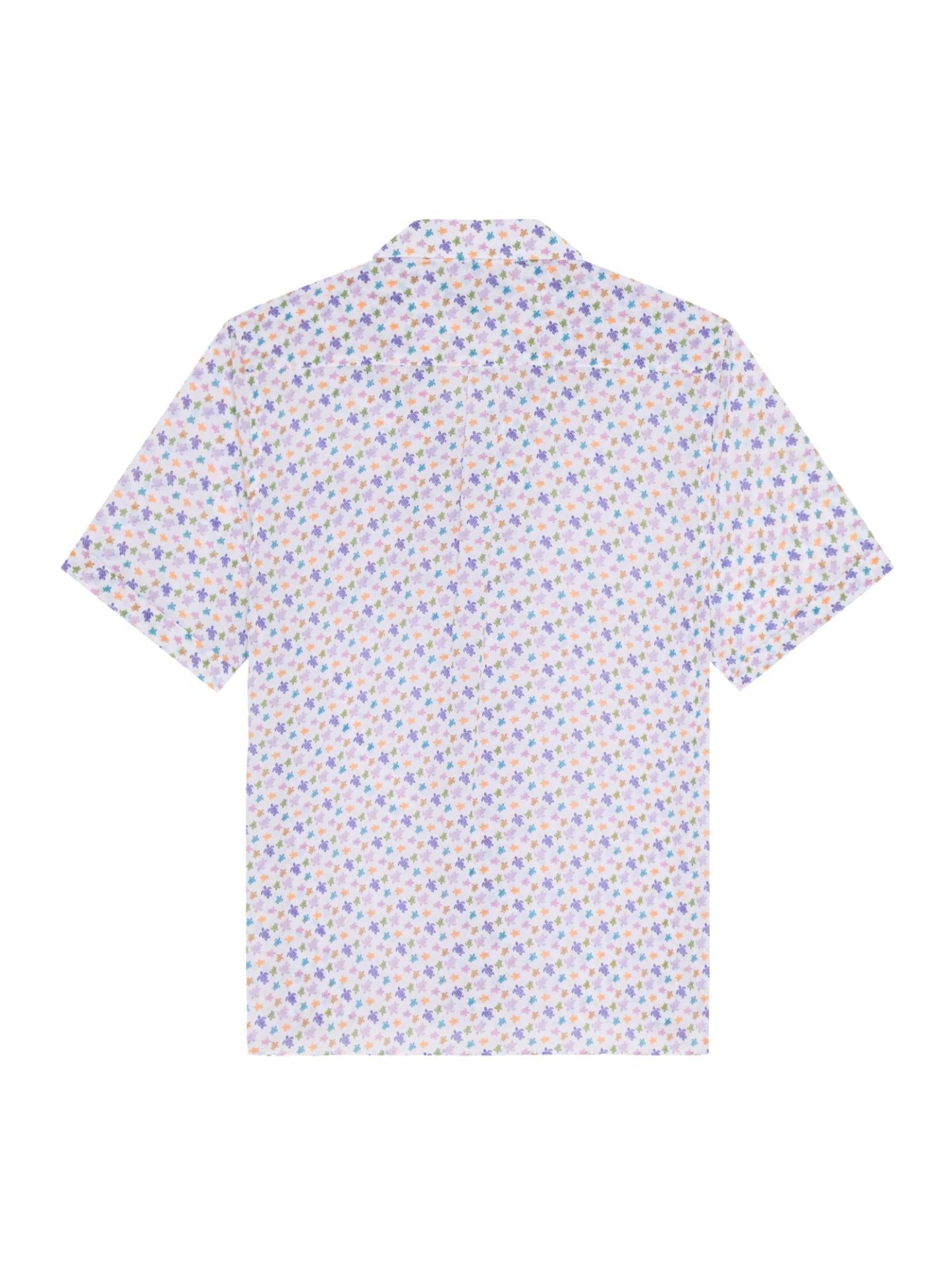 Vilebrequin Micro Ronde Shirt — White by Vilebrequin