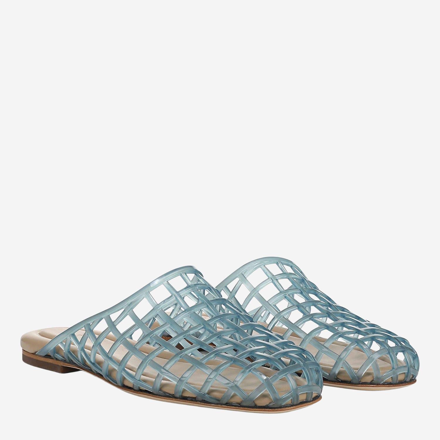 Vince Barcelona Sandal — Blue, view 2