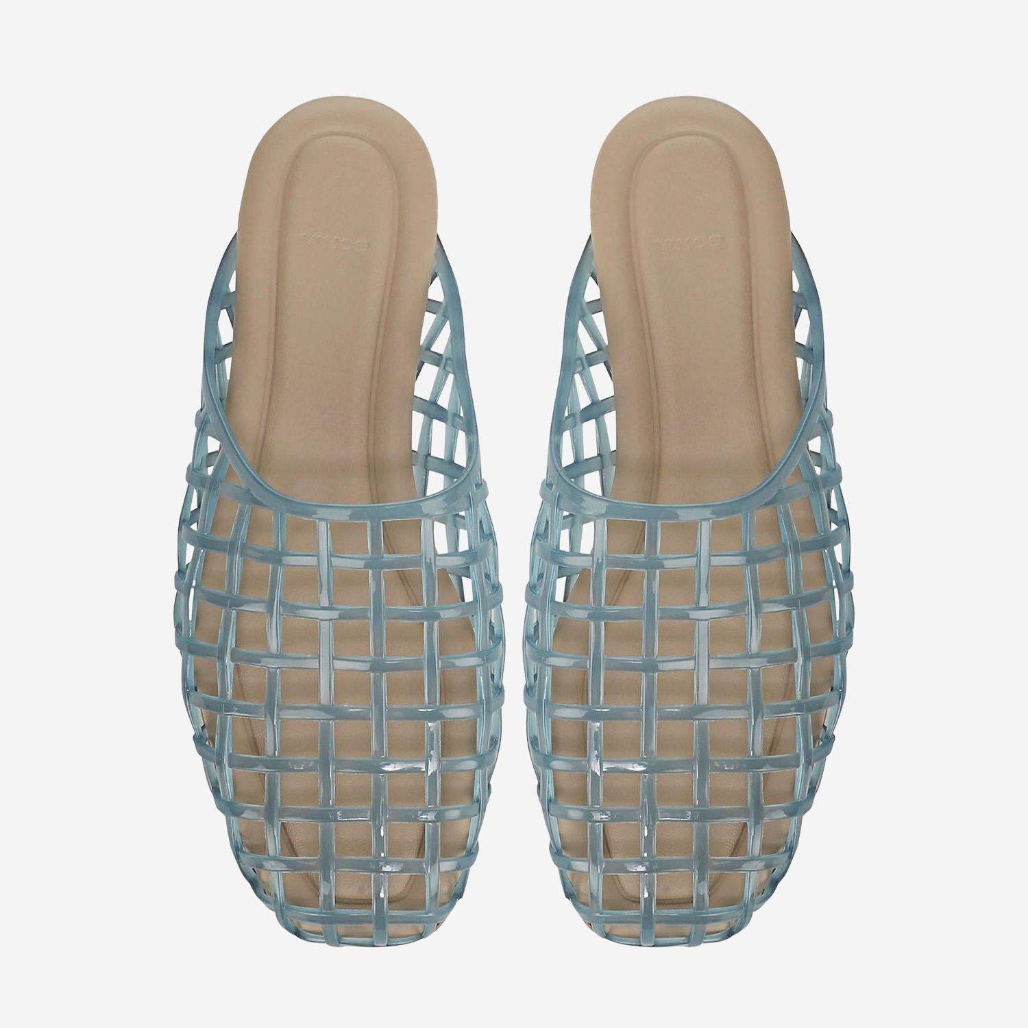 Vince Barcelona Sandal — Blue, view 4