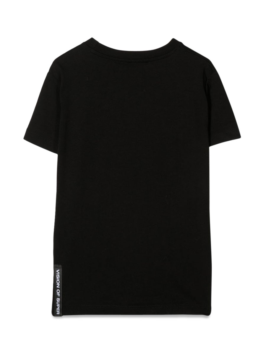 Vision Of Super Rock Mouth Print T-Shirt — Black, view 3
