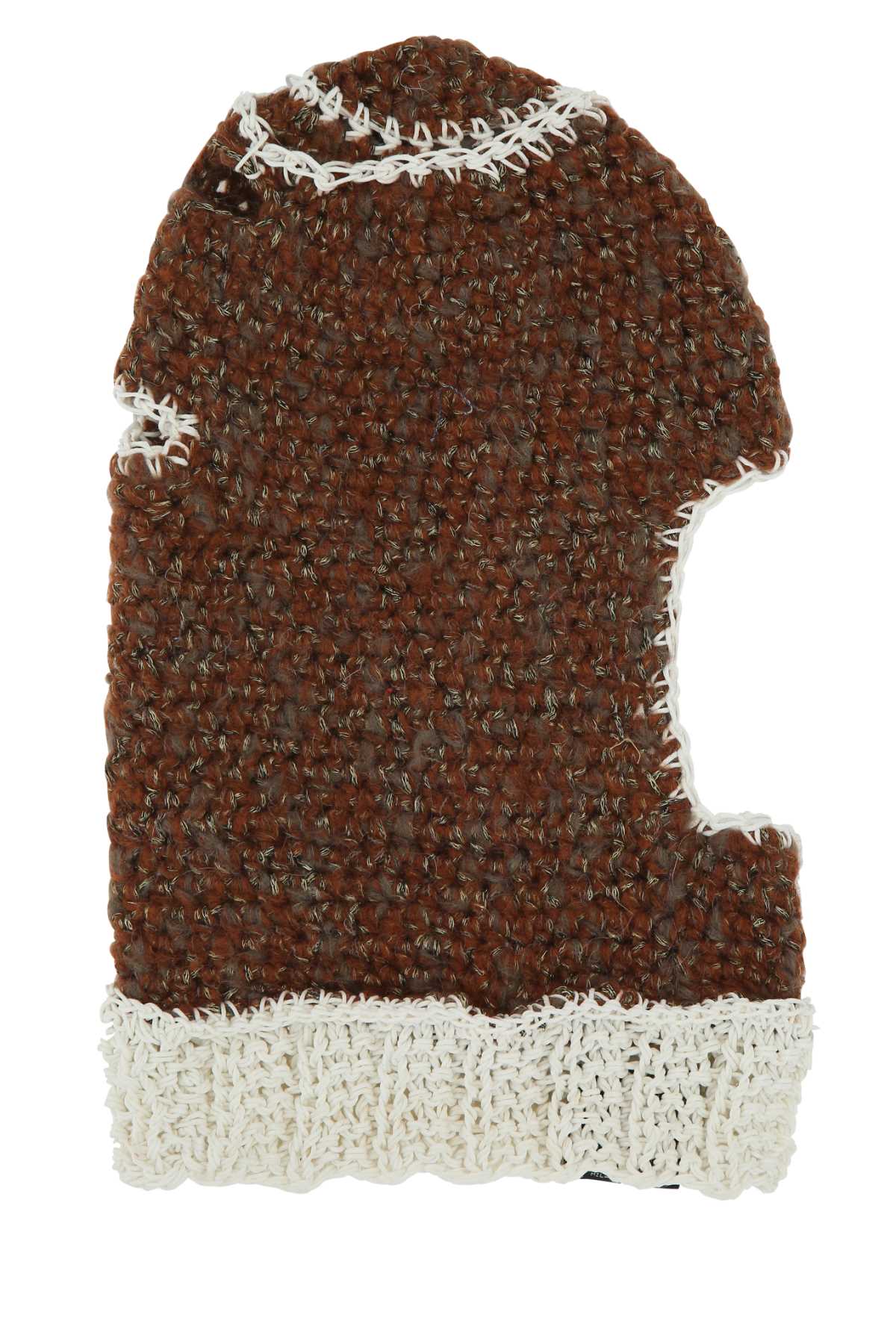 Vitelli CUFFIA Regenerated Yarns Balaclava — Brown by Vitelli