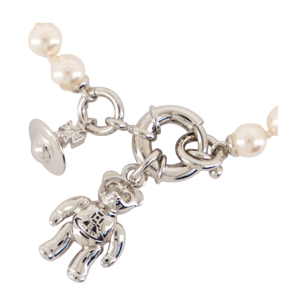 Vivienne Westwood Ruby Bracelet — Silver, view 2
