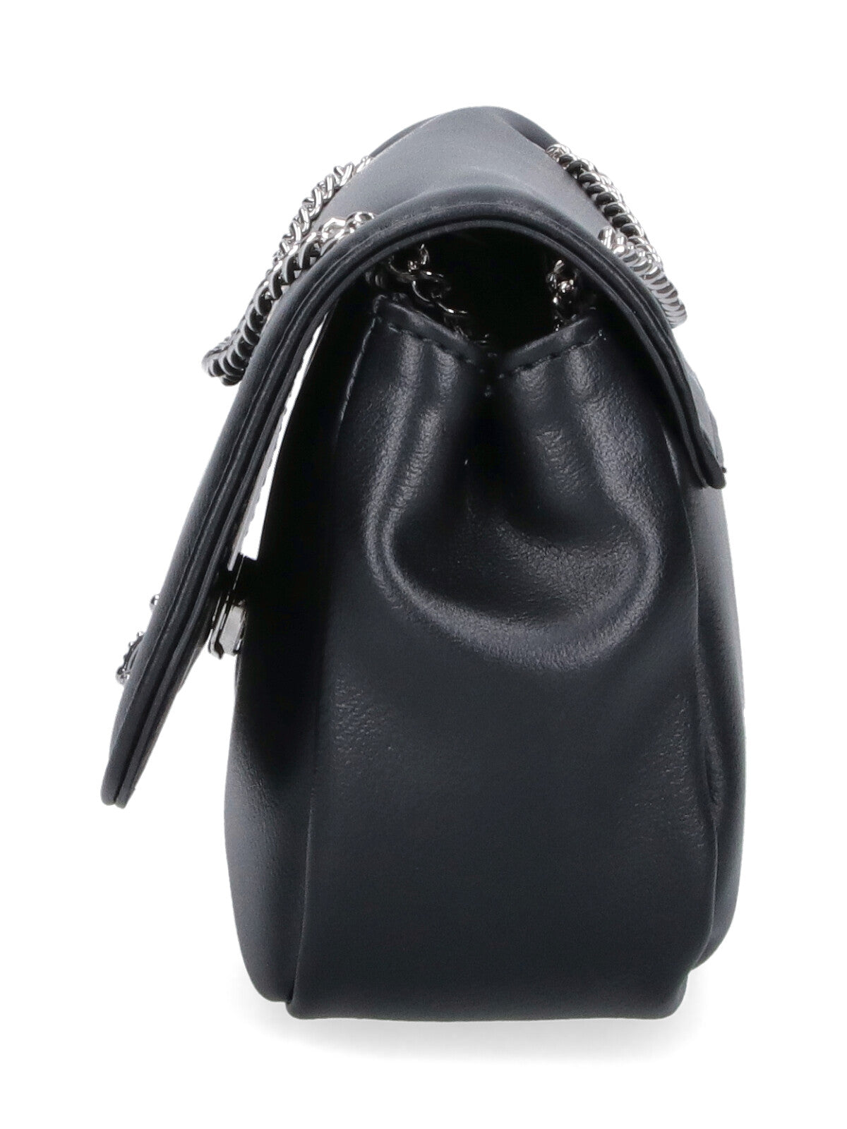 Vivienne Westwood Chain-Detail Leather Clutch — Black, view 5