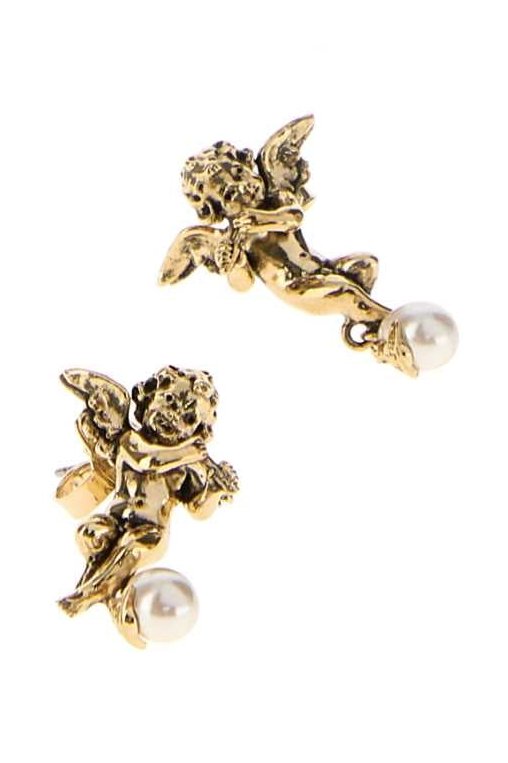 Vivienne Westwood Putti Earrings — Gold, view 2