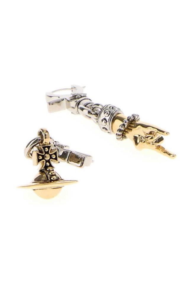 Vivienne Westwood Anatoly Earrings — Gold, view 2