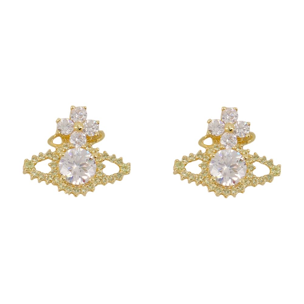 Vivienne Westwood Valentina Orb Earrings — Gold by Vivienne Westwood