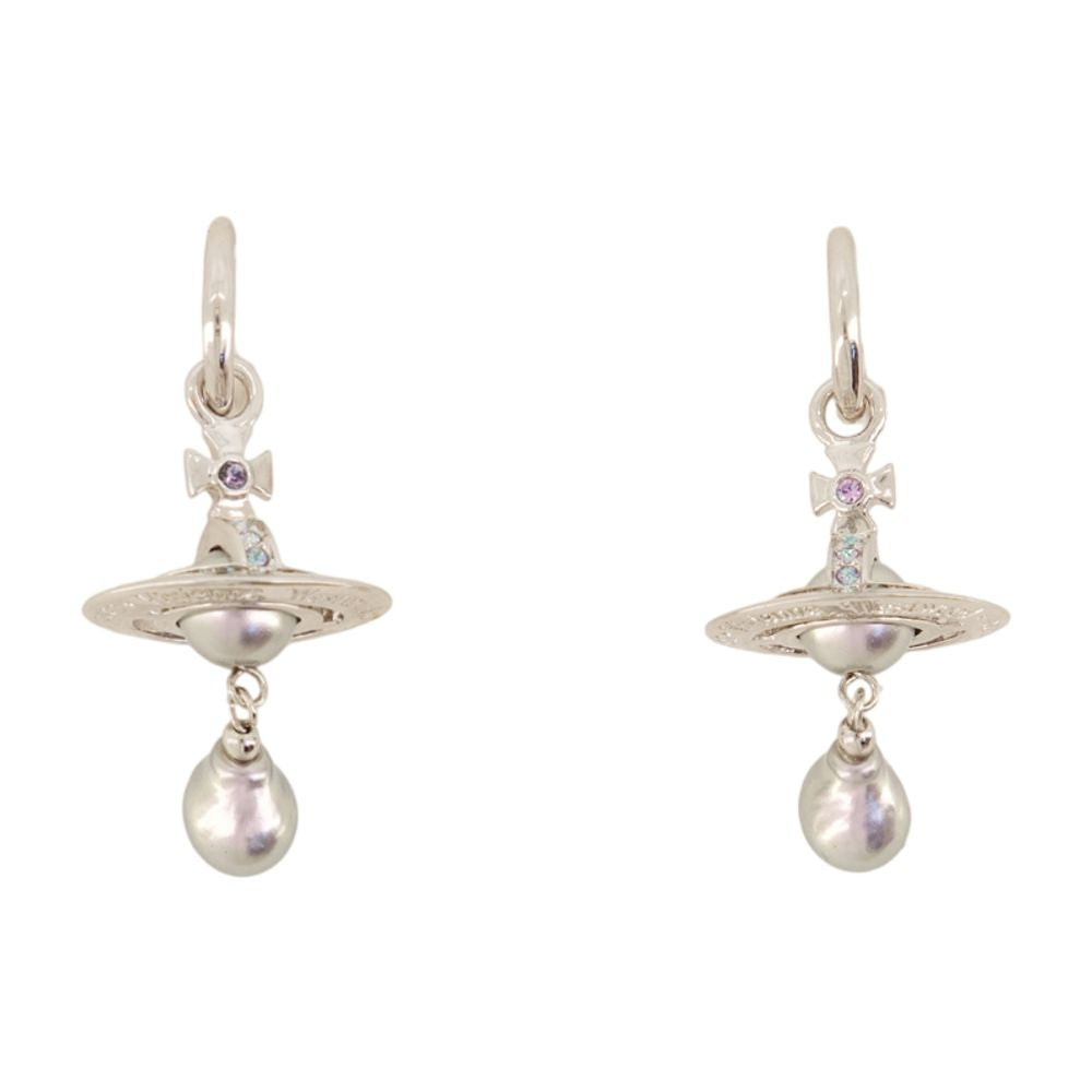 Vivienne Westwood Aleksa Earrings — Silver by Vivienne Westwood