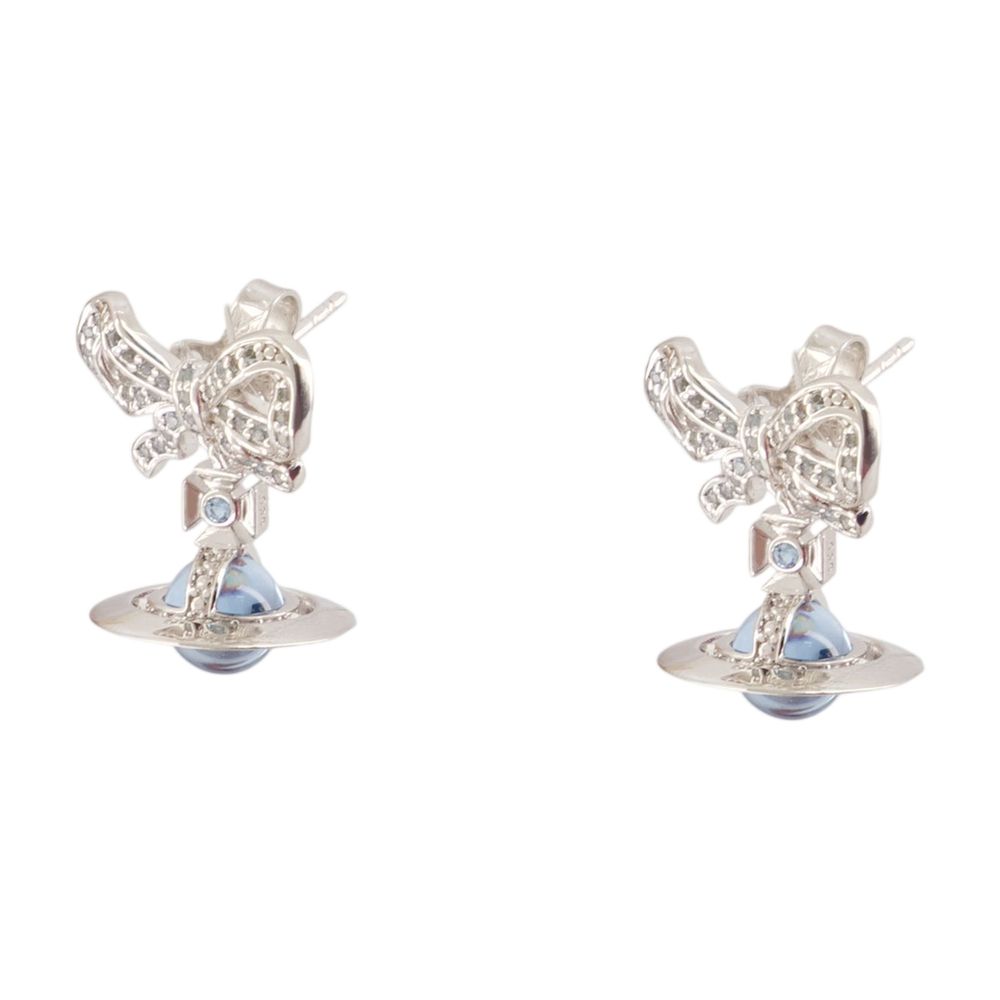 Vivienne Westwood Octavie Earrings — Silver, view 2