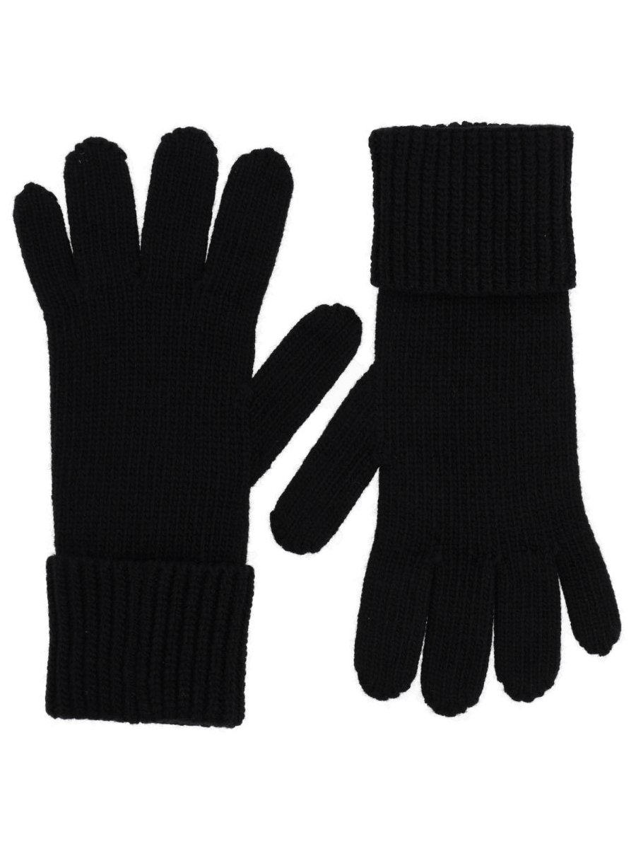 Vivienne Westwood Wool Gloves — Black, view 2