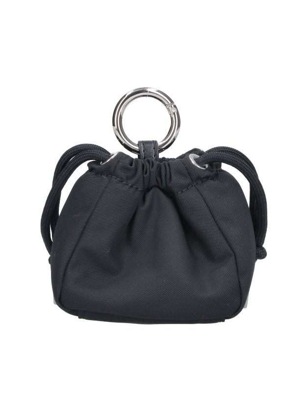Vivienne Westwood Drawstring Bucket Mini Bag — Black, view 3