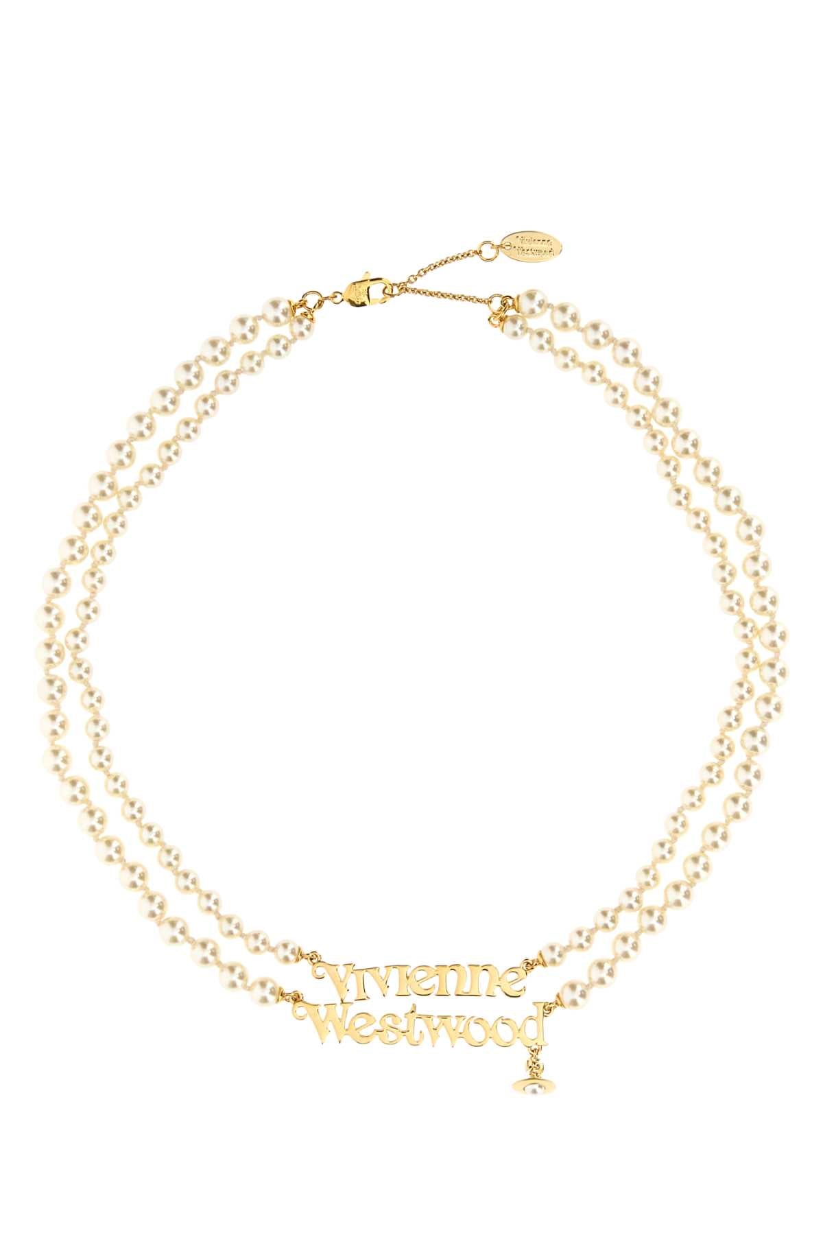 Vivienne Westwood Amelia Necklace — Gold by Vivienne Westwood