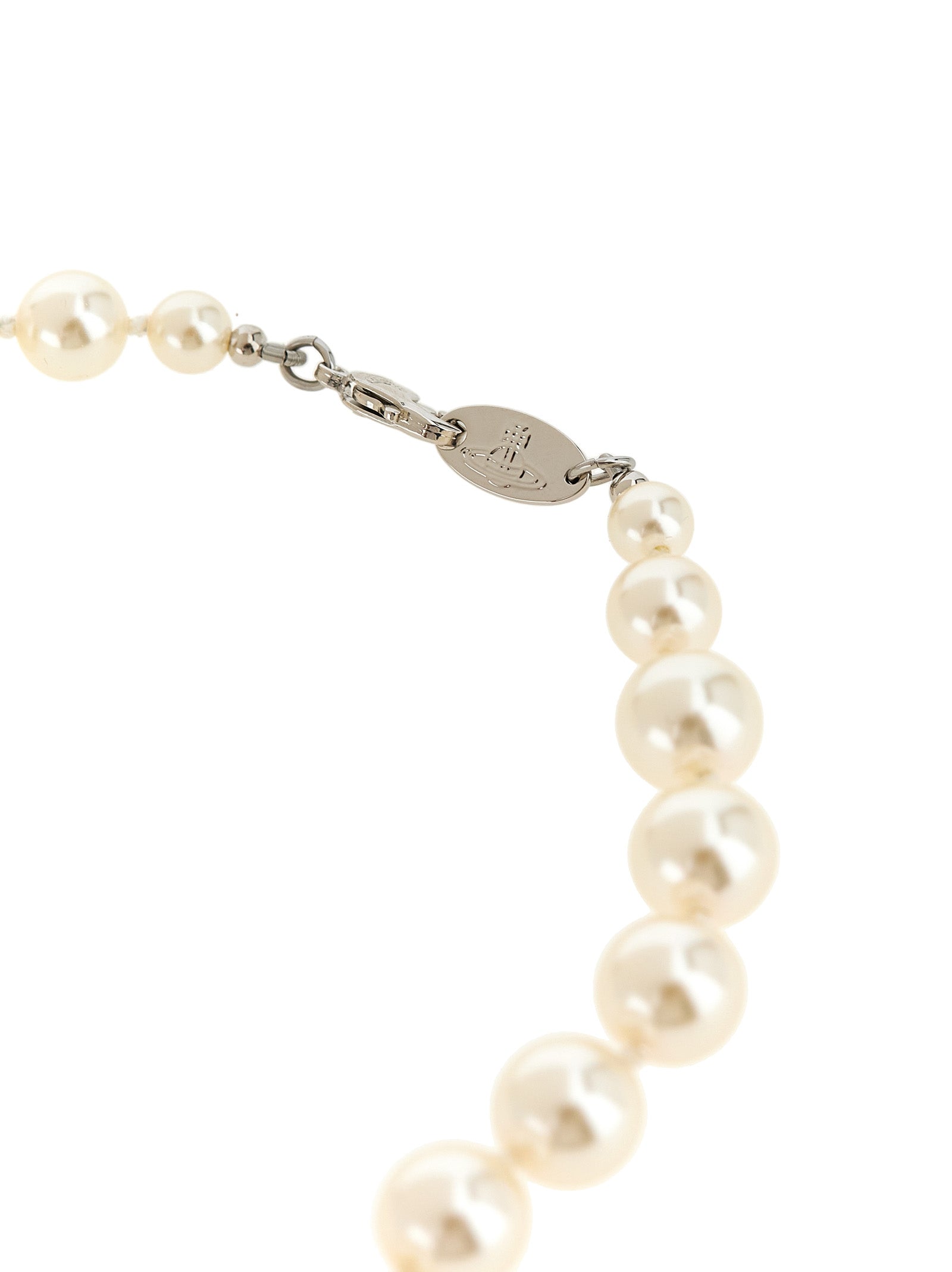 Vivienne Westwood Orb Necklace — Silver, view 3