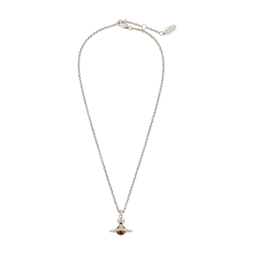 Vivienne Westwood Petite Orb Necklace — Silver by Vivienne Westwood